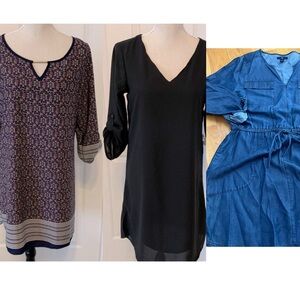 3 size medium dresses